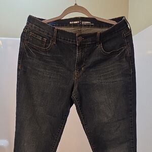 Old Navy Women's Classic Indigo Straight Leg Jeans